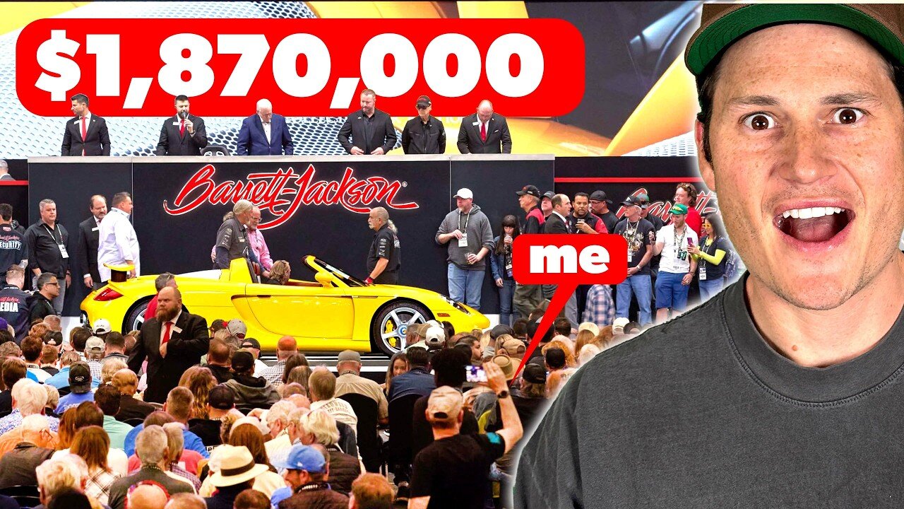 We Bought the CHEAPEST Car at Barrett Jackson