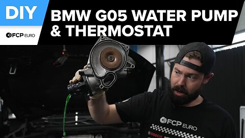 BMW X5 Water Pump & Thermostat Replacement DIY (2019-2023 BMW G05 X5, G06 X6, 50i, M50i, N63TU3)