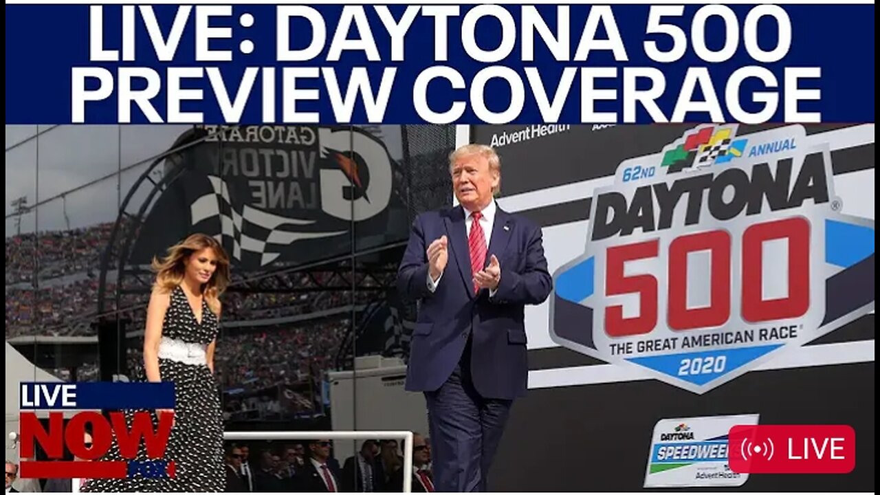 LIVE: President Donald Trump to attend Daytona 500, Israel responds to Hamas | LiveNOW from FOX."LIVE: Donald Trump's New Speech Leaves Washington Stunned, Trump LIVE News, US News LIVE