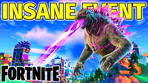 Fortnite's Godzilla Event Is Insane