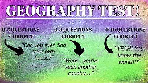 Geography Test