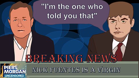 Piers Morgan The Boomer Bully.