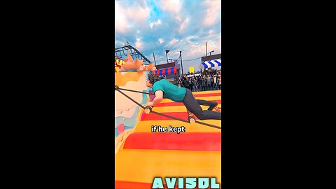 Worker RIGGED the Carnival Ladder Game 😱💥