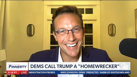 🏛️ Benny Johnson joins Rob Finnerty to talk White House renovations