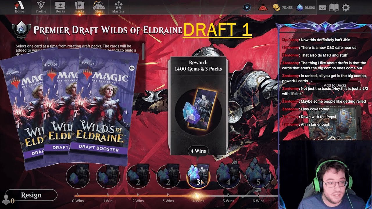 Enchanted Battles Await! Join me for a First Draft with Eldraine Set