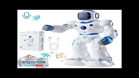 VEVOR RC Robot Toy Talking Dancing Touch Voice APP Remote Control Programmable Review