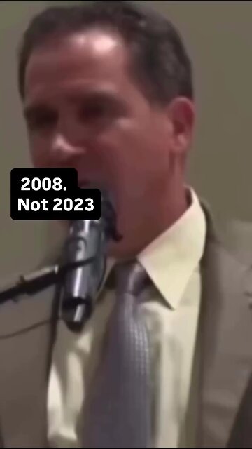 This clip’s from 2008, a reminder that it didn’t start in 2023.