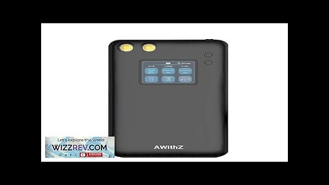 AWithZ Spot Welder Portable High Capacity 7500mAh Battery 2-inch Large LCD Screen Review