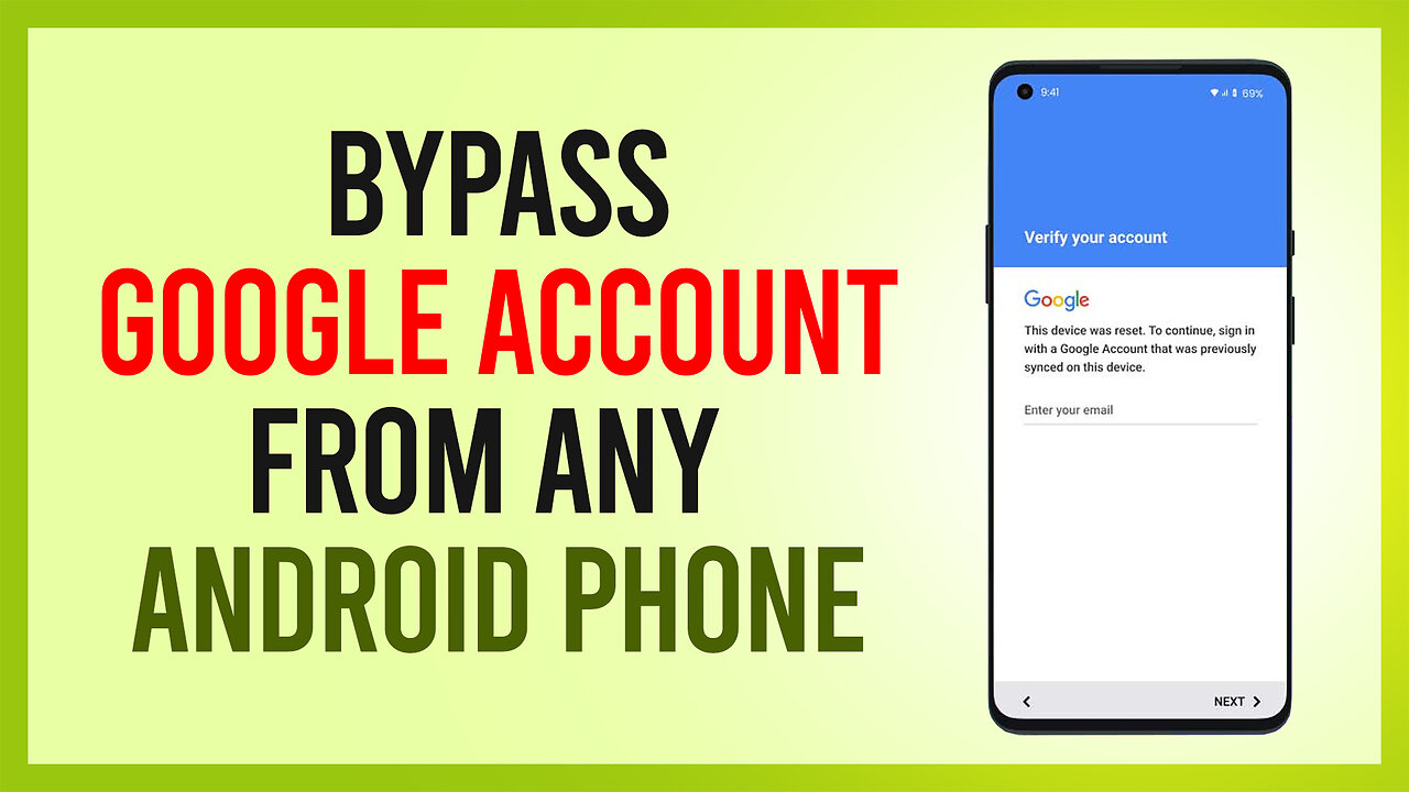 How to Bypass Google Account Verification After Reset || Bypass Google Account