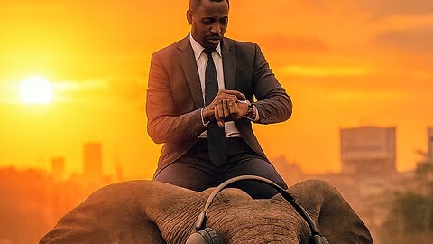 elephant commute 🐘