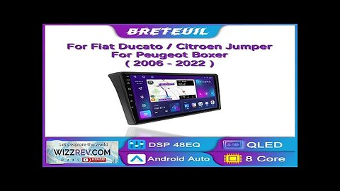 For Fiat Ducato Peugeot Boxer Citroen Jumper 2 2006-2022 Car Radio Android Review