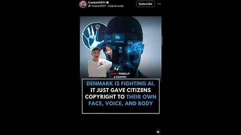 Denmark Allows Citizens To Copyright Data From Their Voice-Body And Activities