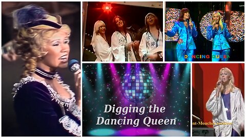 ABBA Dancing Queen Live Video Montage Featuring Agnetha Fältskog & Custom Lyrics Video