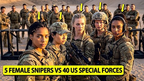FIVE FEMALE SNIPERS VS 40 US SPECIAL FORCES IN A BATTLE OF SKILL