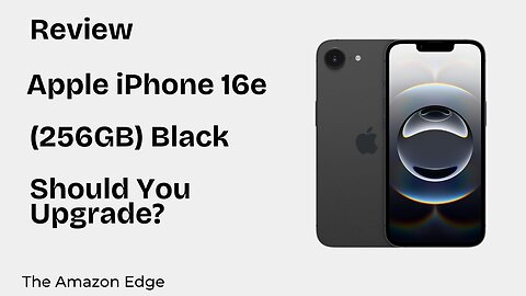 Apple iPhone 16e (256GB, Black) Review – Should You Upgrade?