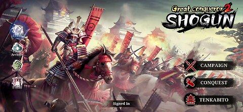 Great conqueror 2 shogun #gamingvlog