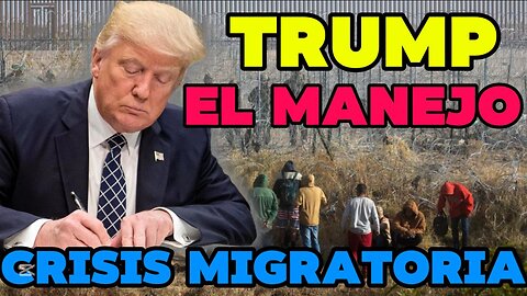 INCREIBLE!! TRUMP rápido manejo de la crisis MIGRATORIA ⚠️- EMERGENCIA NACIONAL-⚠️