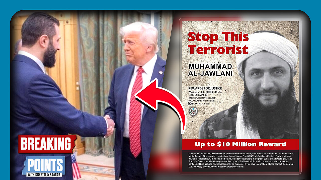 Trump RED Carpet For Al Qaeda Syria Leader