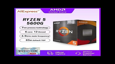 AMD Ryzen 5 5600G Box Novo Vega7 Brand New R5 5600G placa Review