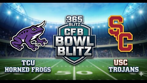 365 Blitz CFB Bowl Blitz TCU vs USC