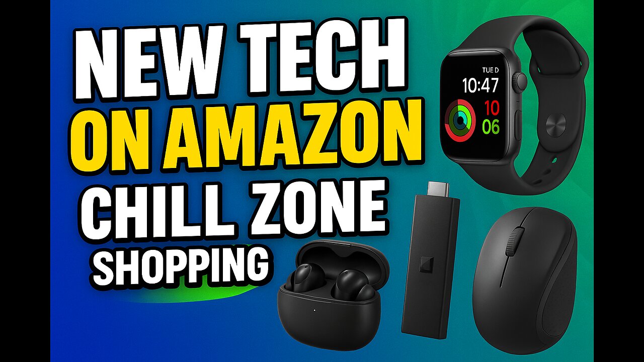 NEW TECH ON AMAZON !!!! CHILL ZONE SHOPPING