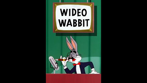 Bugs Bunny and Elmer Fudd - "Wideo Wabbit" - 1956