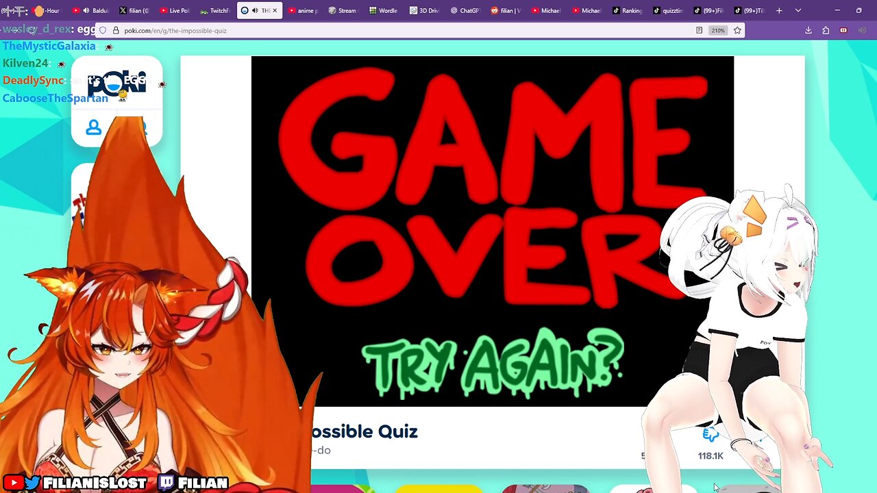 Filian and Alana Take On an Impossible Quiz (10/3/2025)