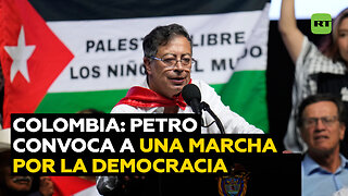 Petro convoca a una movilización ciudadana en defensa de la democracia y la dignidad