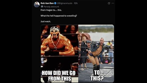 Rob Van Dam Compares Hogan to an Indy Guy?! What?! #shorts