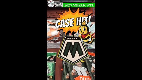 Case Hit from a 2025 Mosaic Football Blaster!