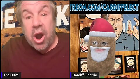 Stuttering John 12 10 2025 - Cardiff "Debate" (Music Removed)