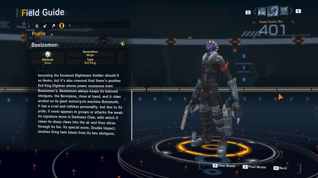 beelzemon all digivolution/de-digivolution/profile Digimon Story Time Stranger