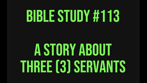 📍 Bible Study #113 📖 A Story About 3 Servants 💰 #ASL #deaf #realtalk #signlanguage #bible