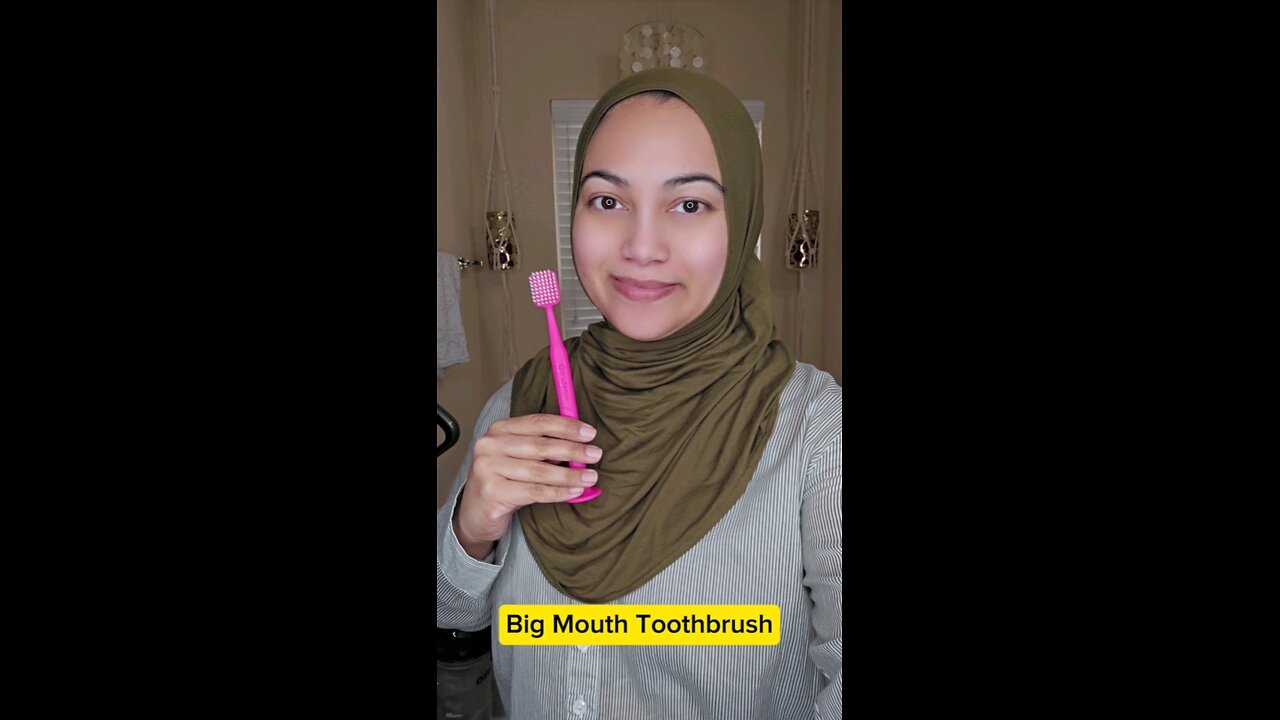 Big Mouth Wide Head Pink Manual Toothbrush