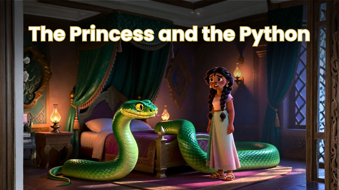 There Lived a King with Two Queens | Moral Story with a Python | Bedtime Story for Kids