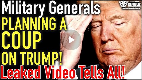 Red Alert! Military Generals Planing Mutiny On Trump?! Leaked Video Tells ALL!