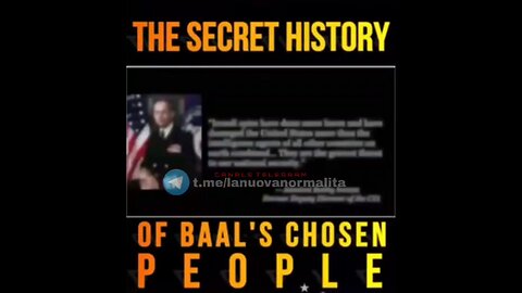 La storia segreta del 🕎✡️ popolo eletto ✡️🕎 di Baal (satanisti) - Documentario