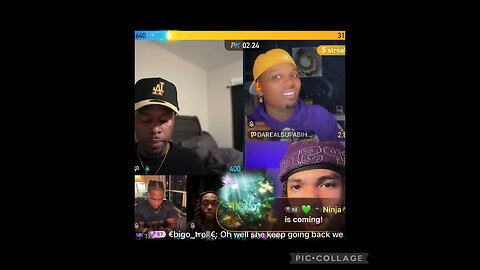 DROSKI CALLS NOCAP PHONE WHILE CRASHING OUT ON 21 BAD BIH! BIGO LIVE