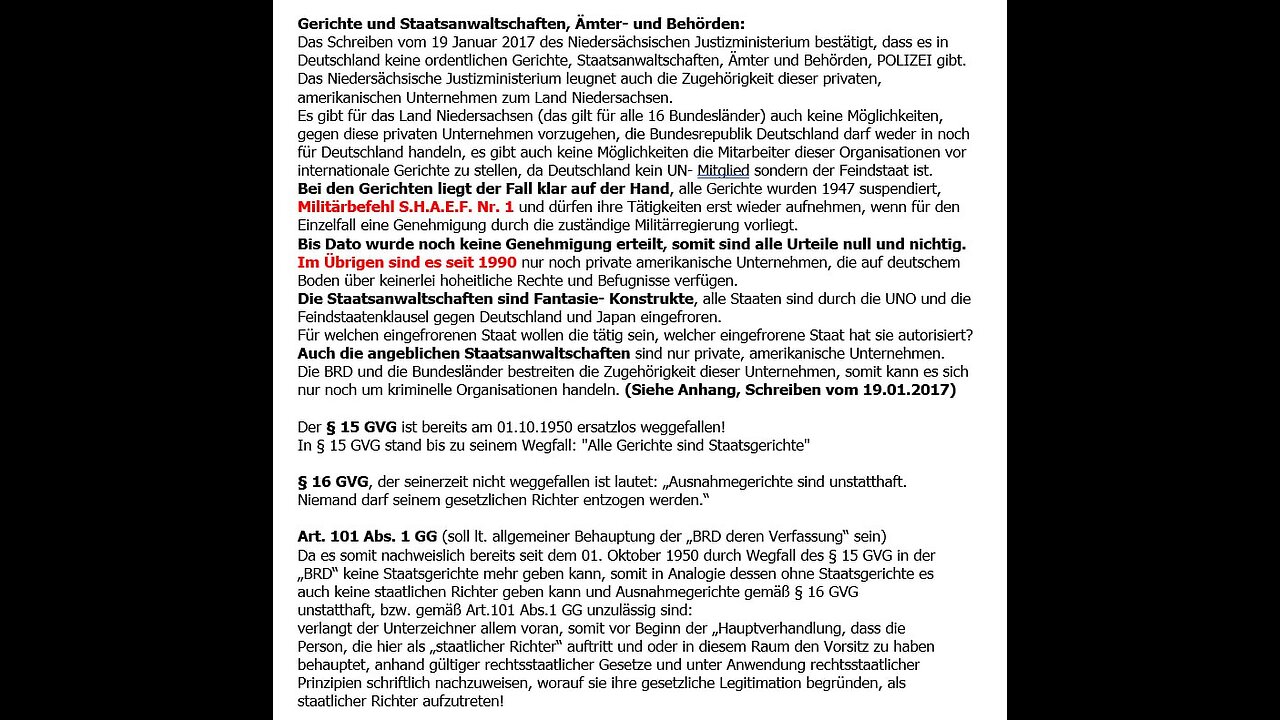 Widerstand auf allen Ebenen