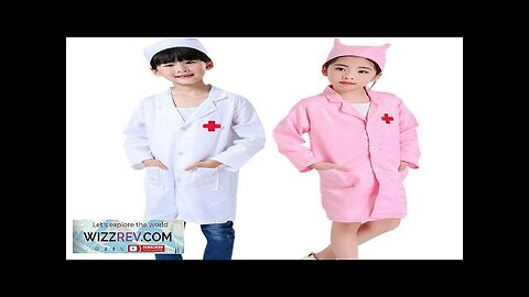 Kids Cosplay Clothes Boys Girls Doctor Nurse Uniforms Fancy toddler Christmas Xmas Review