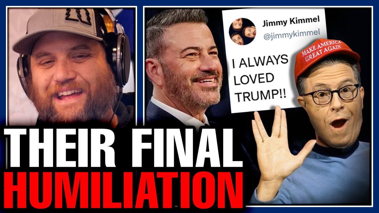 Jimmy Kimmel & Stephen Colbert Broken By TRUMP! Forced To Give Him Credit For Israel Peace Deal