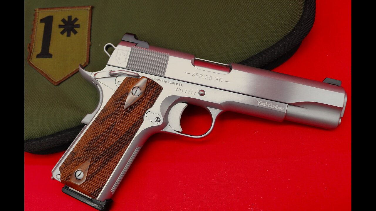 Yost Custom - Ted Yost Custom Colt 1911 Government Model - 1* Elite - 45 ACP Hardchrome