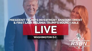 LIVE: President Trump Makes an Announcement & First Lady Melania Holds a Roundtable - 3/3/25