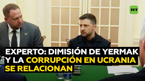 Experto: la dimisión de Yermak es "la punta del iceberg" de la corrupción estructural en Ucrania