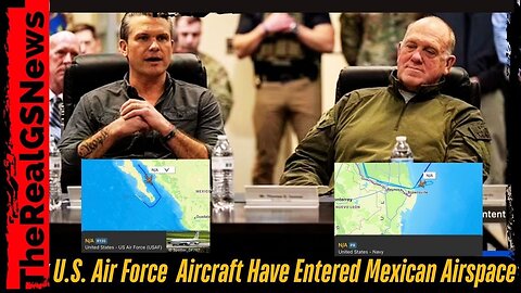 ⚠️ "US Aircraft ENTERS Mexico" War with CART*L is IMMINENT