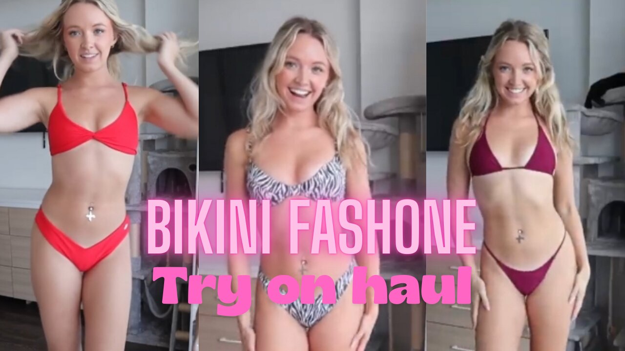 4K Summer Bikini Fashion | Try on Haul USA