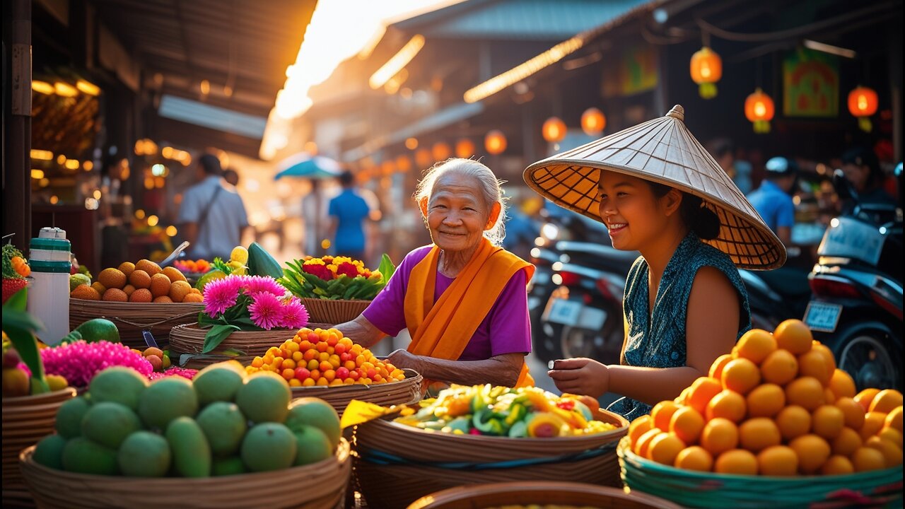 Thailand Meaklong Market | थाईलैंड का meaklong मार्केट | #interestingfacts #amazingfacts #shorts