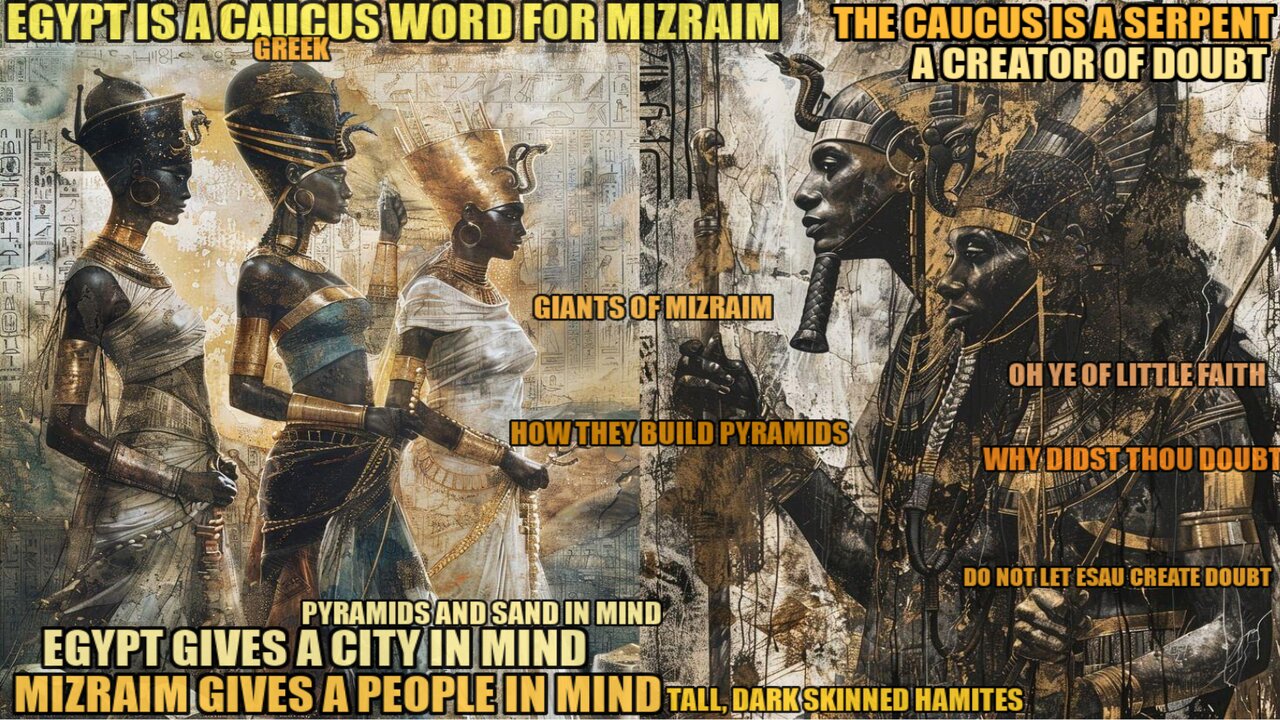 Giants In Egyptian Hieroglyphics, (South Sudan) Watusi, Dinka Tribe Are The True Egyptians/Mizraim