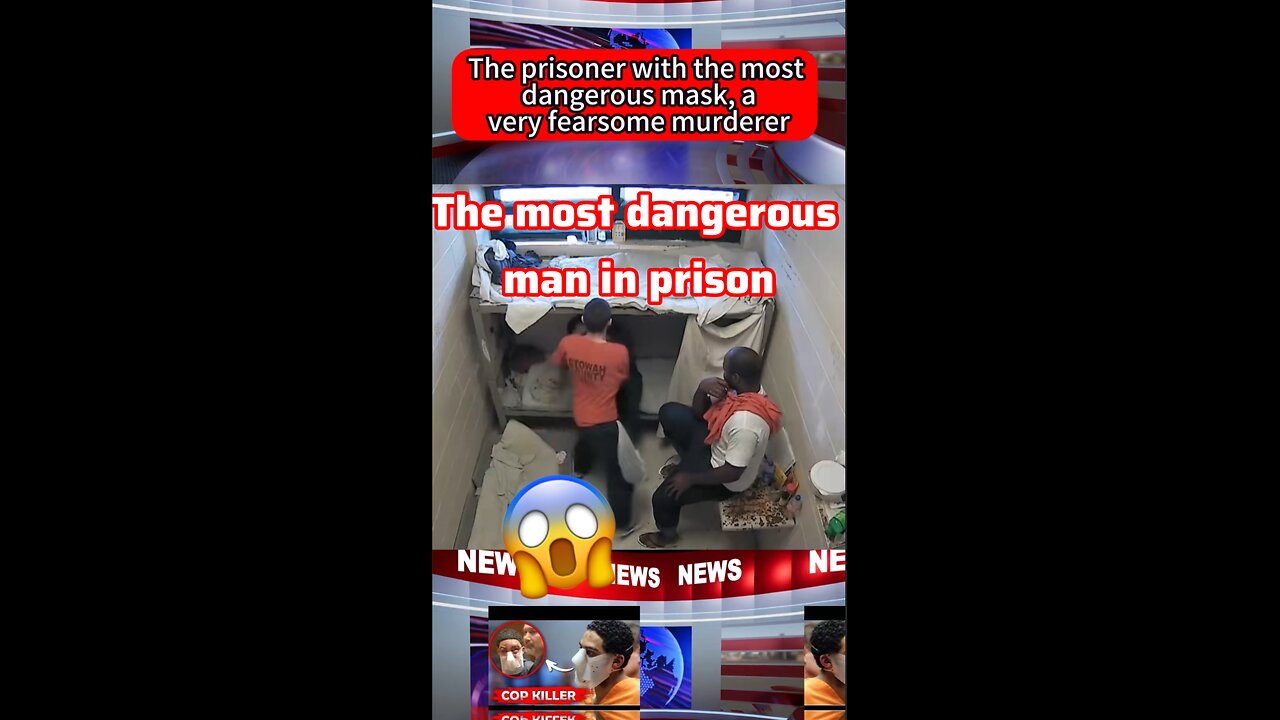 The most dangerous prisoner with the mask – a murderer feared even by other inmates 😱