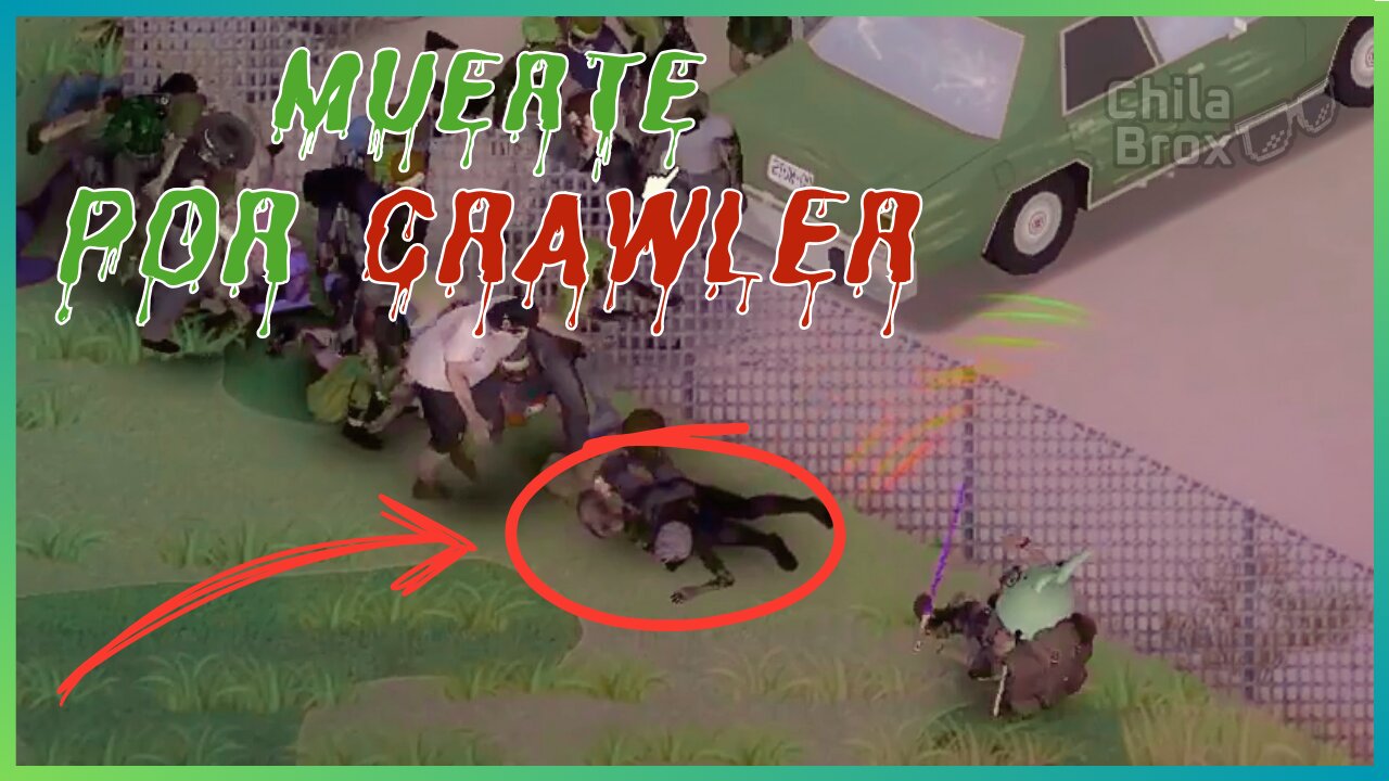 ¡Zombis con hacks? CRAWLER me golpea sin tocarme en Project Zomboid 🤯💀